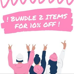 Bundle 2 Items for 10% Off!
